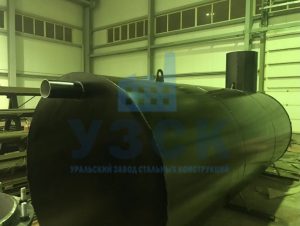 Резервуар горизонтальный стальной наземный в Домодедово