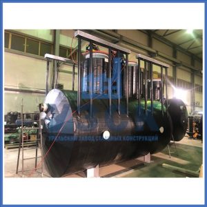 Емкости РГС 12,5 м3 с тепло и гидроизоляцией с греющим кабелем