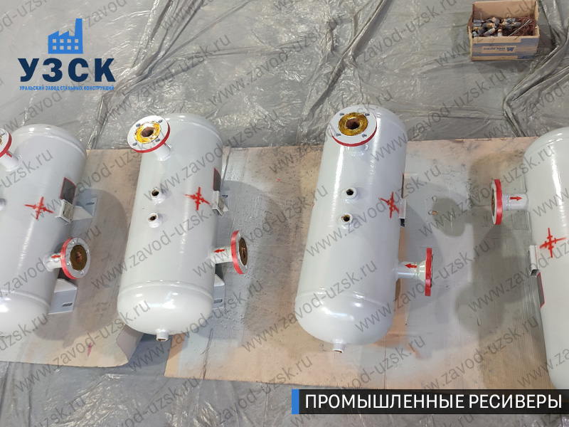 фотография емкостных ресиверов газа Домодедово